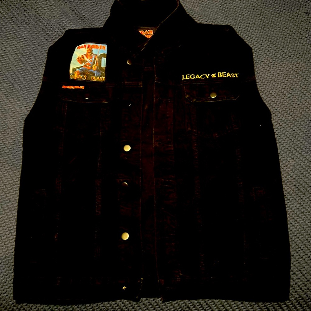 Iron Maiden Legacy Of The Beast Battle Vest